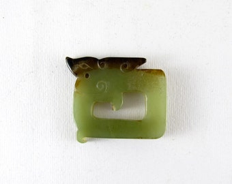 Chinese dragon - jade pendant
