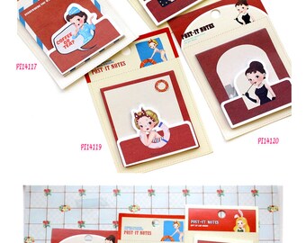 Modern Girls Post IT Notes Sticky Memo