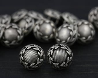 100 Pieces Metal Button - Wholesale BL090