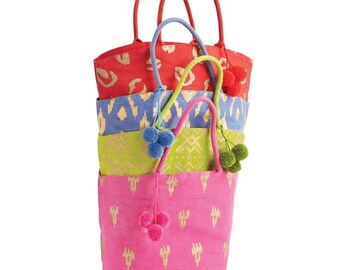 Monogrammed Shimmer Tote