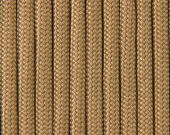 "Coyote brown" Paracord 4mm by 30 meters