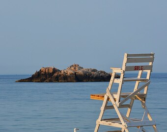 Singing Beach Lifeguard Chair, Manchester MA, Manchester by the sea, Manchester-by-the-sea, North Shore, New England, Lifeguard Chair