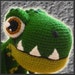 Amigurumi Pattern Crochet T-REX Dinosaur DIY Digital Download