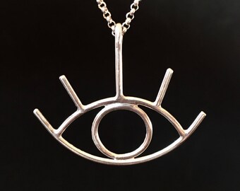 Evil Eye, Third Eye, All Seeing Eye, talisman, nazars, sterling silver