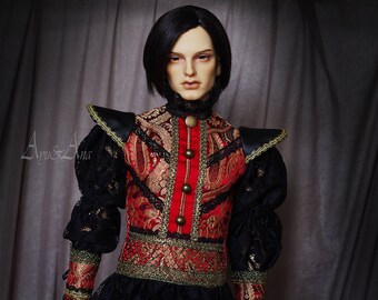 Alice's Royal Guard OOAK handmade dress set 70 boy llt Iplehouse EID Dollshe 28M SOOM Idealian clothing clothes historical renaissance