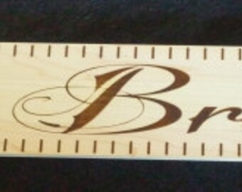 PERSONALIZED Maple Bread Board