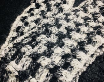 Vertical Ribbed Infinity Scarf