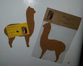 Magnetic Alpaca Corkboard