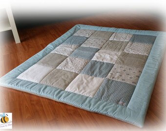 XXL patchwork blanket, blankie baby blanket Playmat