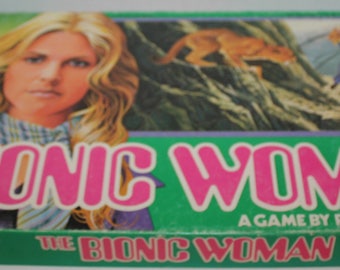 Vintage The Bionic Woman Board Game 1976 Parker Brothers Complete