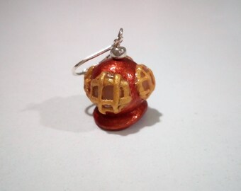 Diver's Helmet Progress Keeper or Stitch Marker