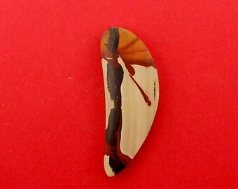 Indian Paint Jasper Hand Cut Freeform Designer Cabochon