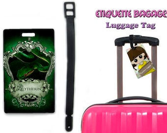 harry potter slytherin- #1-041 - luggage tag name