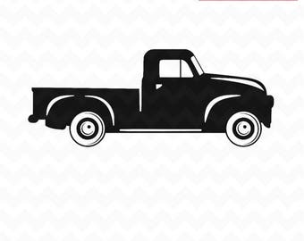 Free Free 278 Silhouette Old Truck Svg SVG PNG EPS DXF File