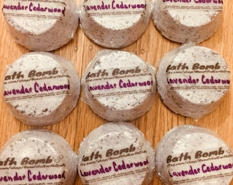 Lavender Cedarwood Bath Bomb
