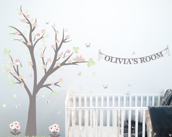 Personalised Bird's Nest Tree