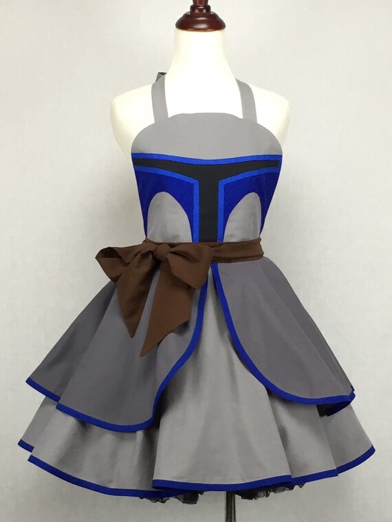 Star Wars Inspired Handmade Jango Fett Apron Full Circle