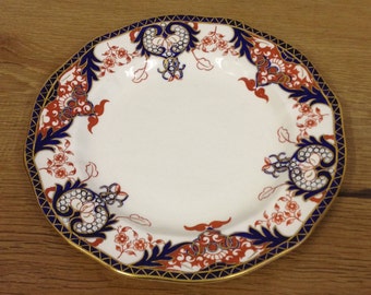 Antique Royal Crown Derby 10" Dinner Plate - Pattern No 3615 Dated 1891 - 1921