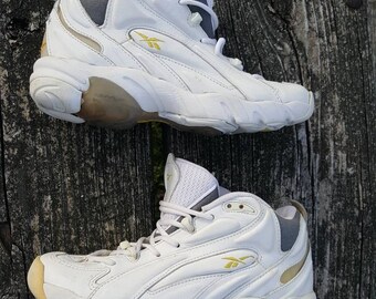 Vintage 90s Reebok DMX Hi Top Hexalite Basketball Shoes Sz 6 35 uk 36 Vintage 90s Reebok DMX Hi Top Hexalite Basketball Shoes Sz 6 35 uk 36
