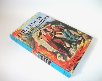 Hardy Boys Hollow Book Safe Clue in the Embers Hollowed out Book Secret Stash Compartment Keepsake box