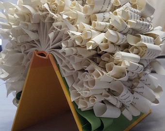 Altered Book Sculpture - Summer Day