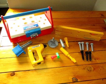 Fisher Price 1986 Power Tool Bench Workshop