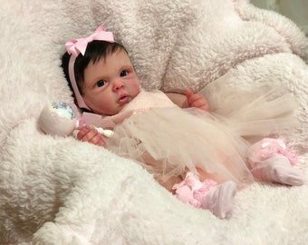 Ready to Ship!! Full Body anatomically correct Silicone Baby Girl Doll