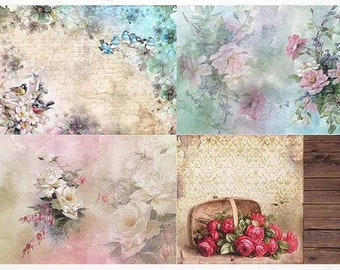 Rice paper for Decoupage #R1393