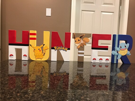 pokemon custom name letters price is per letter letter pokemon