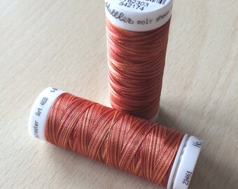 Multi color Brown 9934 thread