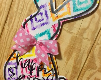 Colorful Bunny Hanger