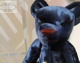 Velvet Teddy Bear with matching cushion cover