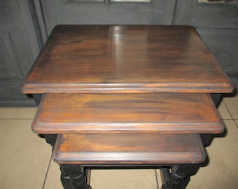 Rustic Nest of tables