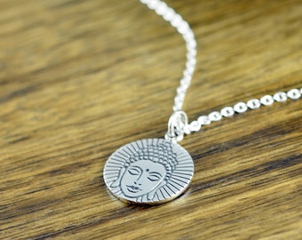 Buddha Necklace - Buddha Charm Necklace - Yoga Gifts - Boho Necklace - Yoga Necklace - Yoga Jewelry - Gift for Women