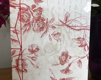Handmade notebook, A5, Japanese binding