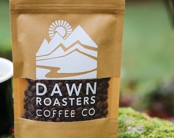 Coffee Beans - Freshly Roasted Coffee Shop Style - A Traditional Italian Blend - whole bean & espresso grind - Dawn Roasters