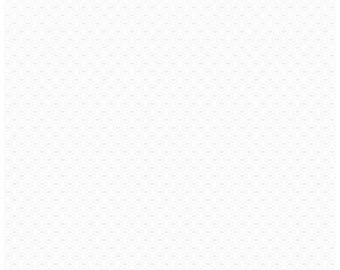Stitched Circle Tone on Tone White, C760-130 White