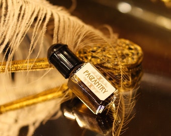 Essential Oil Perfume, PAGEANTRY, Rose, Clove, Myrrh, Frankincense, Sandalwood, botanical perfume, natural VEGAN perfume