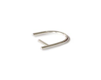 Tubular Collection - Ring - sterling silver contemporary jewelry abstract urban geometric minimal