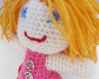 Amigurumi. Crochet doll. Zanda
