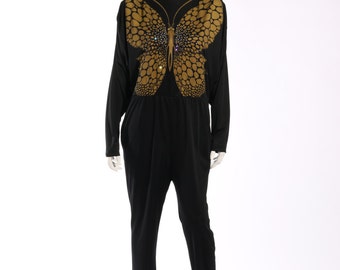 Funky 1970s Miss Shaheen Butterfly Jumpsuit