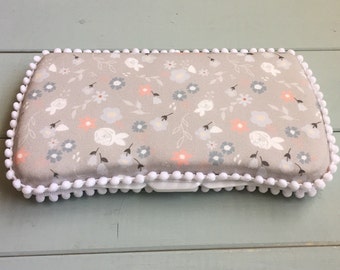 Little Blooms, Wipe Case, Wipes Case, Baby Wipe Case, Baby Wipes Case, Wipes Holder, Travel Wipe Case, Wet Wipe Case, Baby Gift, Babyshower
