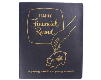 Family Financial Record Budget Book Planner