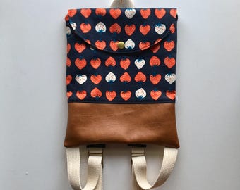 Strawberries in Navy Adventure Pack in Blue