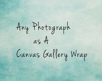 RESERVED Canvas Gallery Wrap