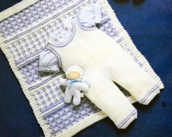 Jumpsuit and dress pattern for baby