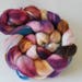 100% superwash spinning 22 Micron Merino dyed the fiber, spinning