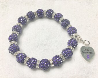 12mm Lupus Awareness Bracelet