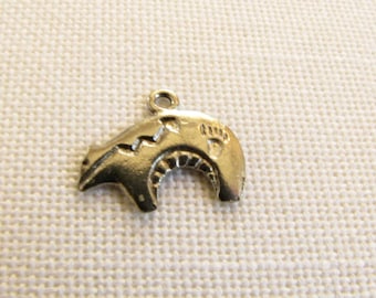 Zuni Bear Native American Charm Necklace, Bracelet earring jewelry Supply