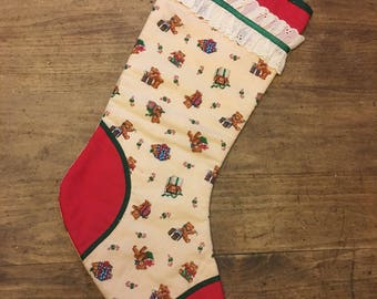 Christmas Stocking Handmade by My Grandma
